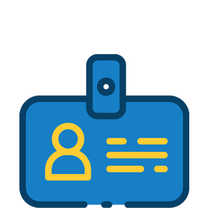 ID Badge Icon