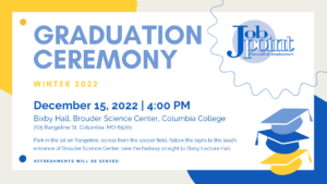 Graduation Ceremony - December 15 - 4 pm - Columbia College