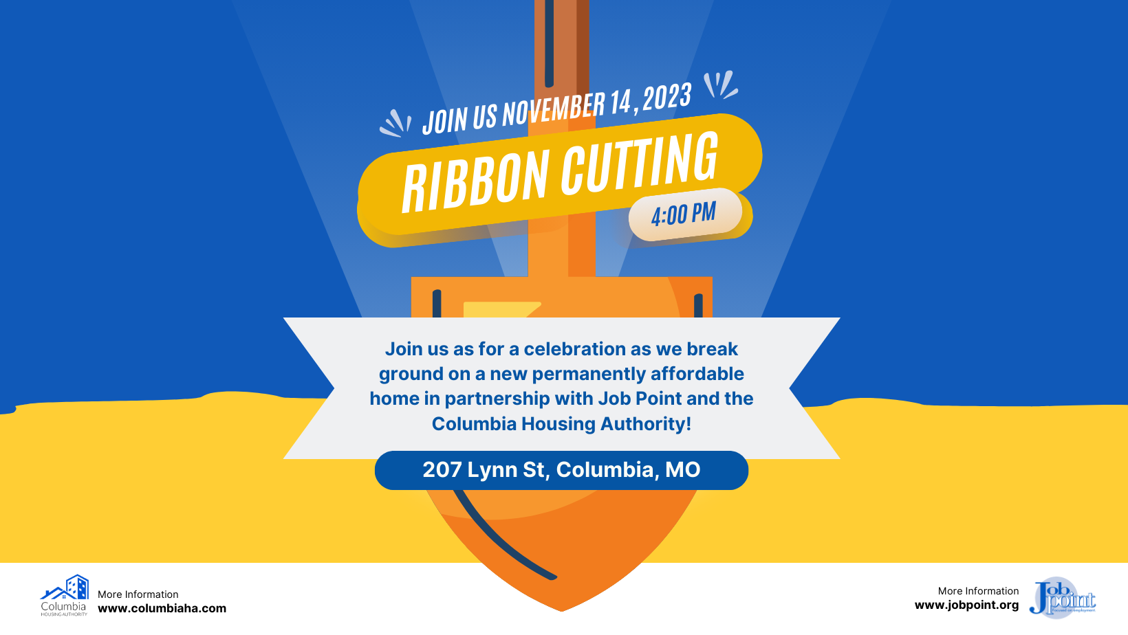 Ribbon Cutting Columbia Housing Authority