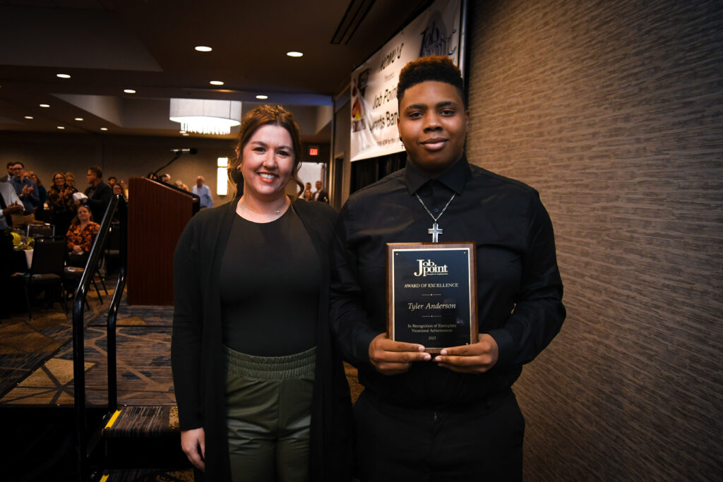 Tyler Anderson, 2023 Job Point Award Recipient