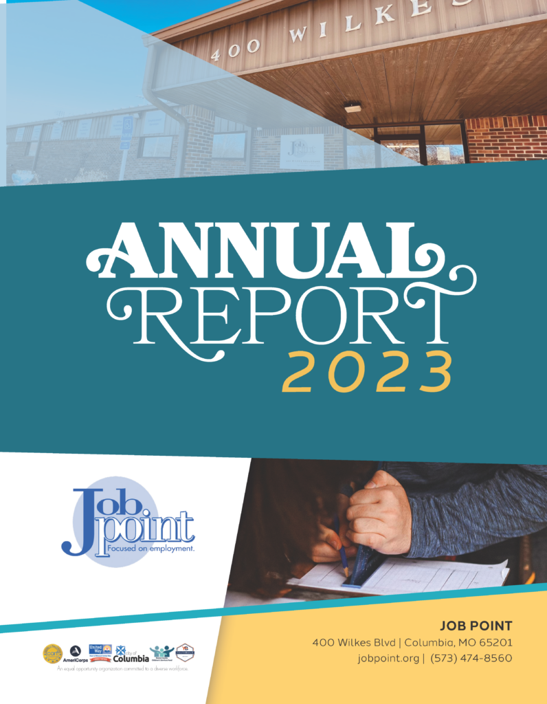 Cover of the Annual Report document, click here to open the PDF.